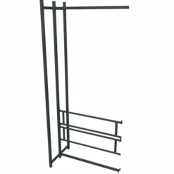 Rayonnage double face Monaco - l. 93 x h. 220 x pr. 53 cm - élément suivant