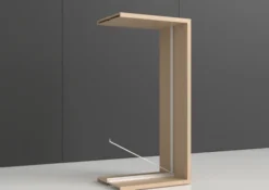 Rayonnage double face Nova - habillage stratifié - l. 95 x h. 200 x pr. 65 cm - élément final