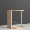 Rayonnage double face Nova - habillage stratifié - l. 95 x h. 120 x pr. 65 cm - élément départ