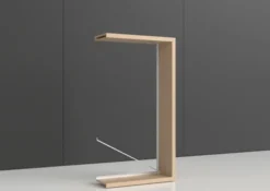 Rayonnage double face Nova - habillage stratifié - l. 95 x h. 120 x pr. 65 cm - élément final
