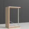 Rayonnage double face Nova - habillage stratifié - l. 95 x h. 150 x pr. 65 cm - élément départ