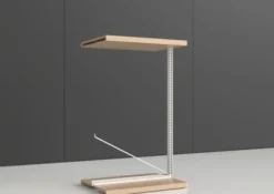 Rayonnage double face Nova - habillage stratifié - l. 90 x h. 150 x pr. 65 cm - élément suivant