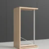 Rayonnage double face Nova - habillage stratifié - l. 95 x h. 180 x pr. 65 cm - élément départ