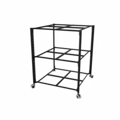 Rayonnage mobile L - l. 82 x h. 102,1 x pr. 82 cm