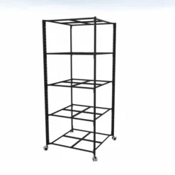 Rayonnage mobile L - l. 82 x h. 193,5 x pr. 82 cm