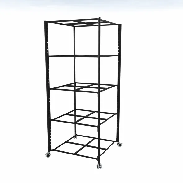 Rayonnage mobile L - l. 82 x h. 193,5 x pr. 82 cm