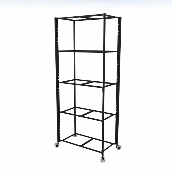Rayonnage mobile M - l. 82 x h. 193,5 x pr. 46 cm