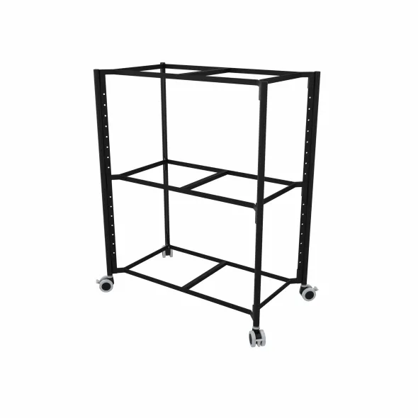 Rayonnage mobile M - l. 82 x h. 102,1 x pr. 46 cm