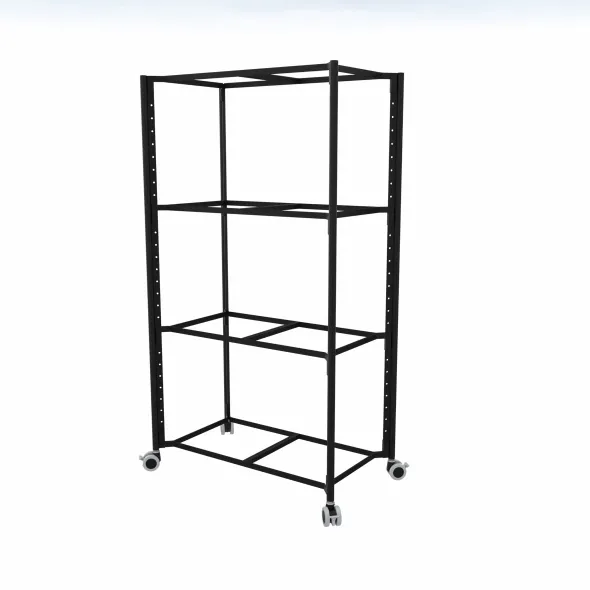 Rayonnage mobile M - l. 82 x h. 147,8 x pr. 46 cm