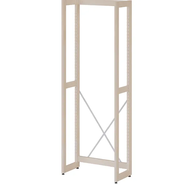 Rayonnage simple face Chambord NG - l. 65,7 x h. 180,3 x pr. 32,5 cm - élément départ