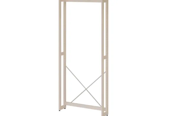Rayonnage simple face Chambord NG - l. 95,7 x h. 212,3 x pr. 22,5 cm - élément départ
