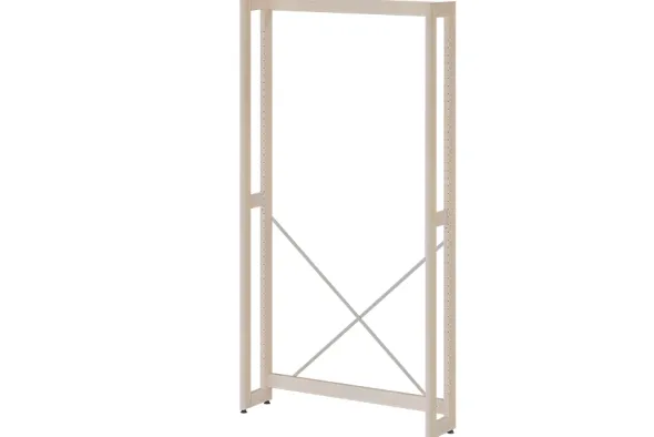 Rayonnage simple face Chambord NG - l. 95,7 x h. 180,3 x pr. 22,5 cm - élément départ