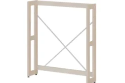 Rayonnage simple face Chambord NG - l. 95,7 x h. 103,5 x pr. 22,5 cm - élément départ