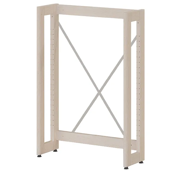 Rayonnage simple face Chambord NG - l. 65,7 x h. 93,9 x pr. 22,5 cm - élément départ