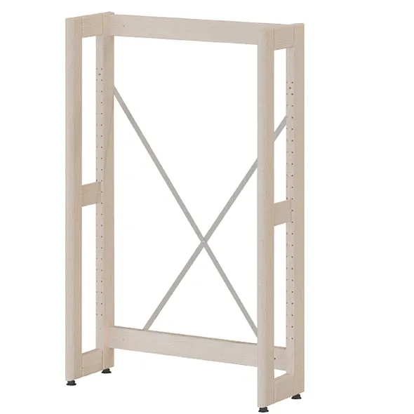 Rayonnage simple face Chambord NG - l. 65,7 x h. 103,5 x pr. 22,5 cm - élément départ