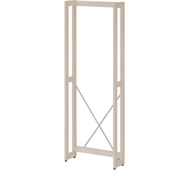 Rayonnage simple face Chambord NG - l. 65,7 x h. 180,3 x pr. 22,5 cm - élément départ