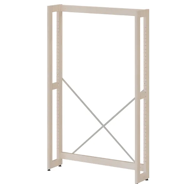 Rayonnage simple face Chambord NG - l. 95,7 x h. 151,5 x pr. 22,5 cm - élément départ