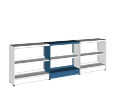 Rayonnage simple face Lingo - l. 92,5 x h. 92 x pr. 34 cm - élément suivant