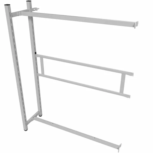 Rayonnage simple face Monaco - l. 93 x h. 120 x pr. 28 cm - élément suivant