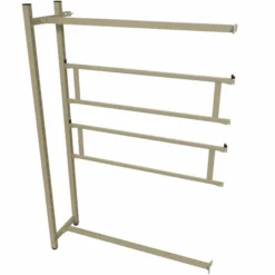 Rayonnage simple face Monaco - l. 93 x h. 140 x pr. 28 cm - élément suivant