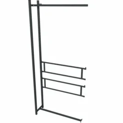 Rayonnage simple face Monaco - l. 93 x h. 220 x pr. 28 cm - élément suivant