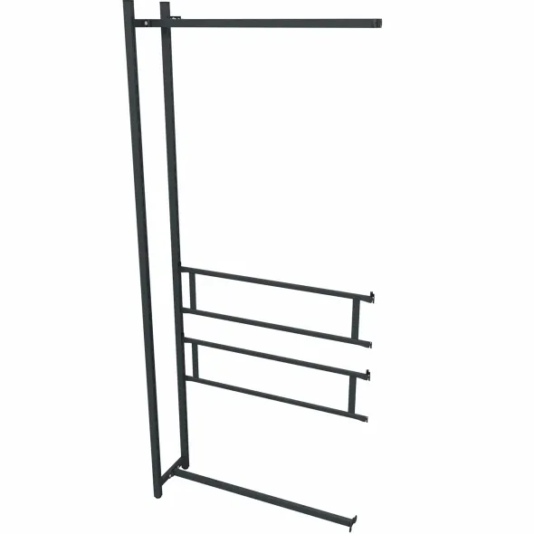 Rayonnage simple face Monaco - l. 93 x h. 220 x pr. 28 cm - élément suivant
