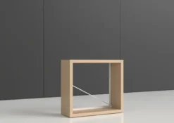 Rayonnage simple face Nova - habillage stratifié - l. 100 x h. 90 x pr. 35 cm - élément isolé