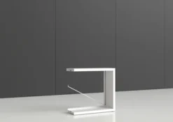 Rayonnage simple face Nova - habillage métal - l. 95 x h. 90 x pr. 35 cm - élément final