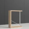 Rayonnage simple face Nova - habillage stratifié - l. 95 x h. 120 x pr. 35 cm - élément départ