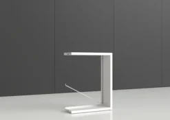 Rayonnage simple face Nova - habillage métal - l. 95 x h. 120 x pr. 35 cm - élément final