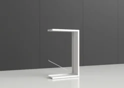 Rayonnage simple face Nova - habillage métal - l. 95 x h. 150 x pr. 35 cm - élément final