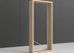 Rayonnage simple face Nova - habillage stratifié - l. 100 x h. 220 x pr. 35 cm - élément isolé