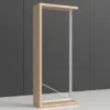Rayonnage simple face Nova - habillage stratifié - l. 95 x h. 220 x pr. 35 cm - élément départ