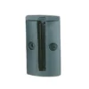 Récepteur mural - ABS noir - à fixation par vis pour sangle 5 cm