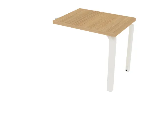 Retour pour bureau droit Epure - l. 80 x pr. 60 cm