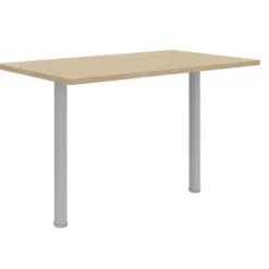Retour pour bureau droit Majesty sur pied - l. 120 x pr. 60 cm