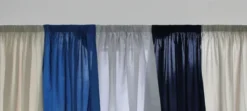 Rideau tamisant Elli - 150 x 230 cm - 100 % polyester M1 - ruban fronceur - ourlet bas - la paire