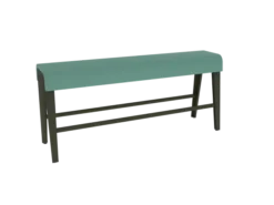 Siège poutre B Free - l.160 x h. 72 cm - tissu G piétement aluminium