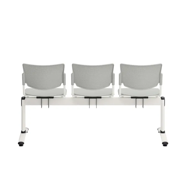 Siège sur poutre 3 places Campus - polypropylène