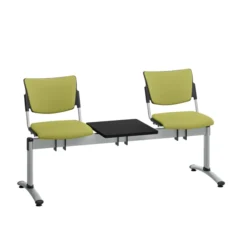 Siège sur poutre 2 places Campus - tissu - avec 1 tablette