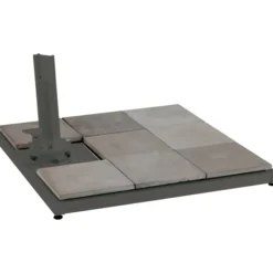 Socle béton pour parasol mât déporté - béton