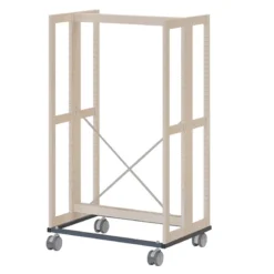Socle 4 roulettes pour structure double face départ Chambord NG - l. 95,9 cm