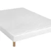 Sommier tapissier - pour matelas 160 x 200 cm -anti punaises de lit, anti-acarien et antibactérien - sans pieds