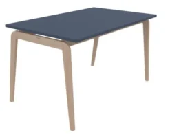 Table Adell - 140 x 80 cm - 4 pieds - hêtre verni naturel