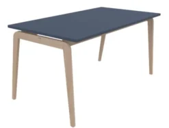 Table Adell - 160 x 80 cm - 4 pieds - hêtre verni naturel