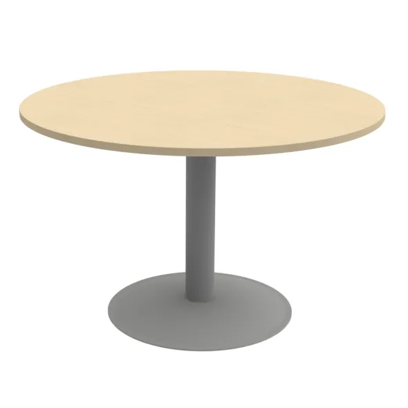 Table Aloe II - Ø 120 cm - piétement central - plateau stratifié