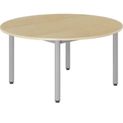 Table Bandana - Ø 120 cm - 4 pieds époxy - plateau stratifié antibruit - taille 3