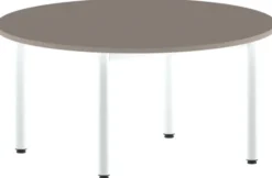 Table Bandana - Ø 120 cm - 4 pieds époxy - plateau stratifié antibruit - taille 3