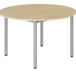 Table Bandana - Ø 120 cm - 4 pieds époxy - plateau stratifié - taille 5