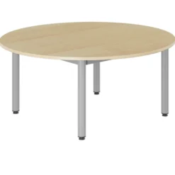 Table Bandana - Ø 120 cm - 4 pieds époxy - plateau stratifié - taille 2